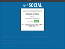 Tablet Screenshot of kyanisocial.com